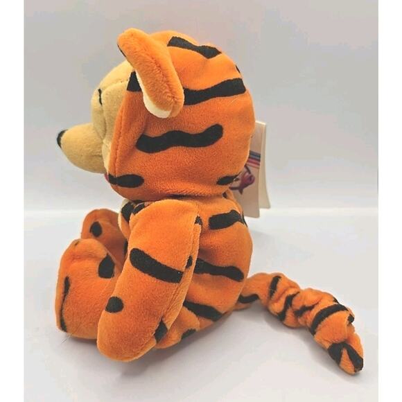 1999 Mini Bean Winnie The Pooh Bear As Tigger The Disney Store w Tag BB28 - Picture 3 of 6